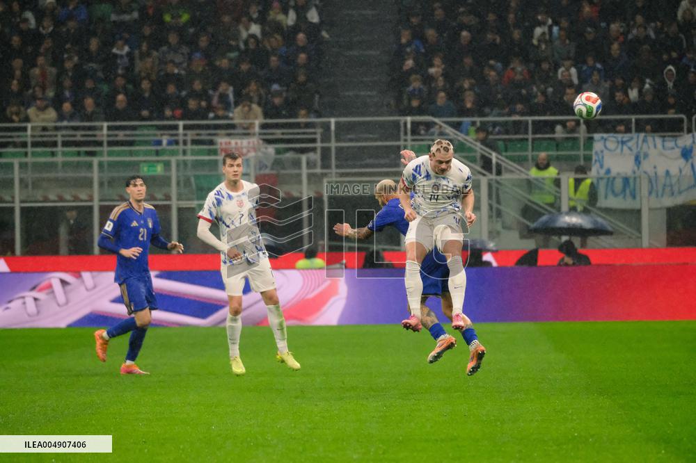 CALCIO - FIFA Mondiali - Qualifiers - Italy vs Norway