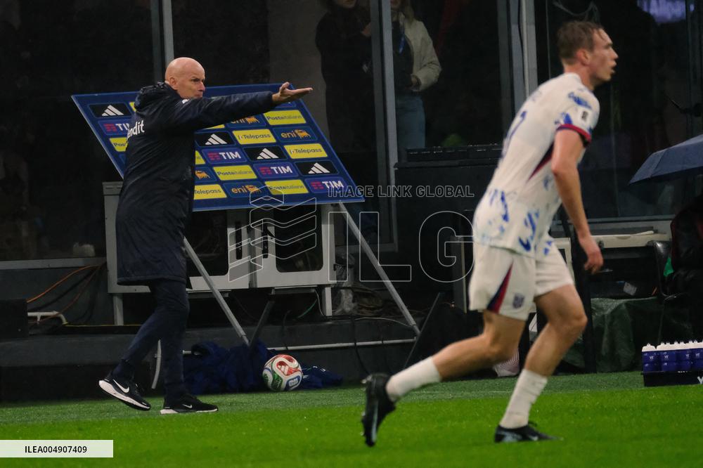 CALCIO - FIFA Mondiali - Qualifiers - Italy vs Norway