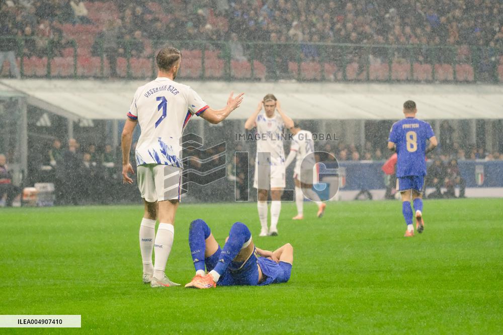 CALCIO - FIFA Mondiali - Qualifiers - Italy vs Norway