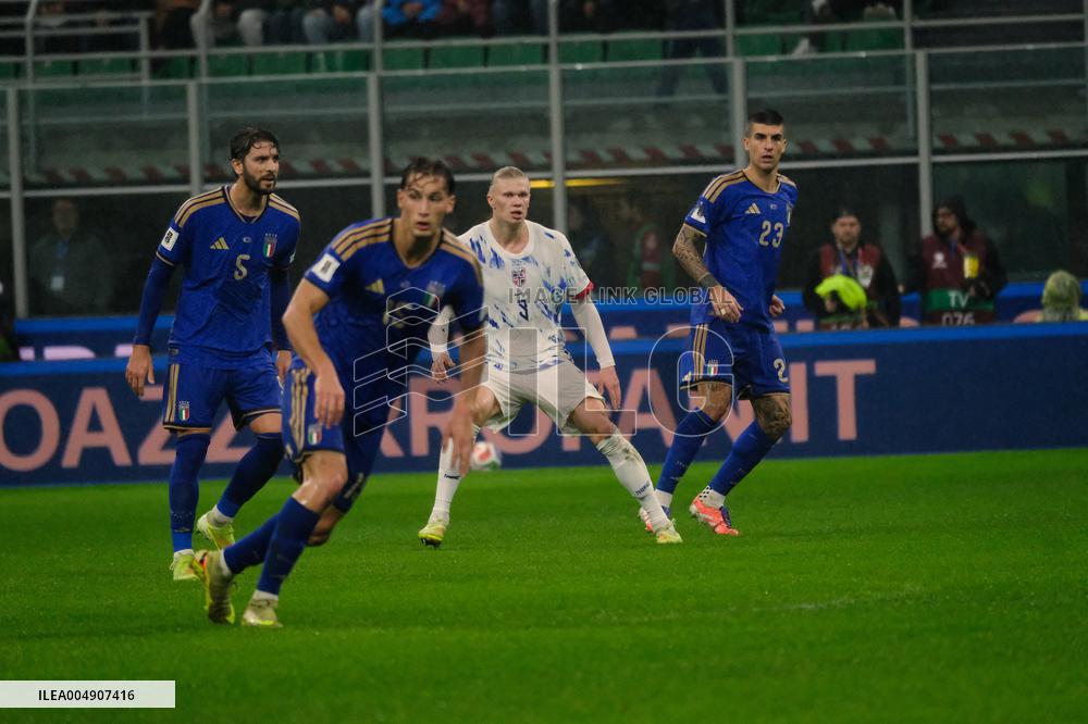 CALCIO - FIFA Mondiali - Qualifiers - Italy vs Norway
