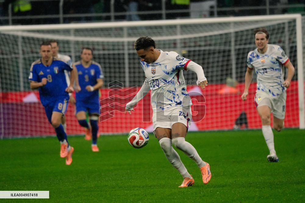 CALCIO - FIFA Mondiali - Qualifiers - Italy vs Norway