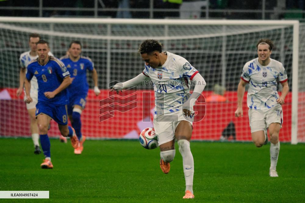 CALCIO - FIFA Mondiali - Qualifiers - Italy vs Norway