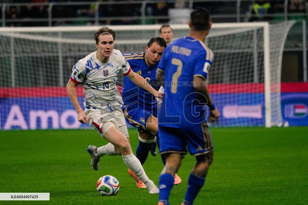 CALCIO - FIFA Mondiali - Qualifiers - Italy vs Norway