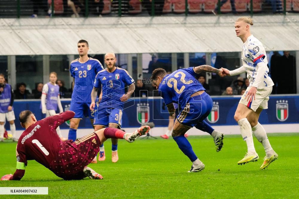 CALCIO - FIFA Mondiali - Qualifiers - Italy vs Norway