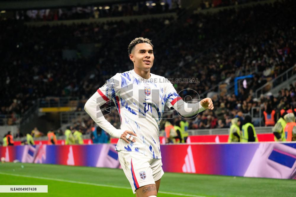 CALCIO - FIFA Mondiali - Qualifiers - Italy vs Norway