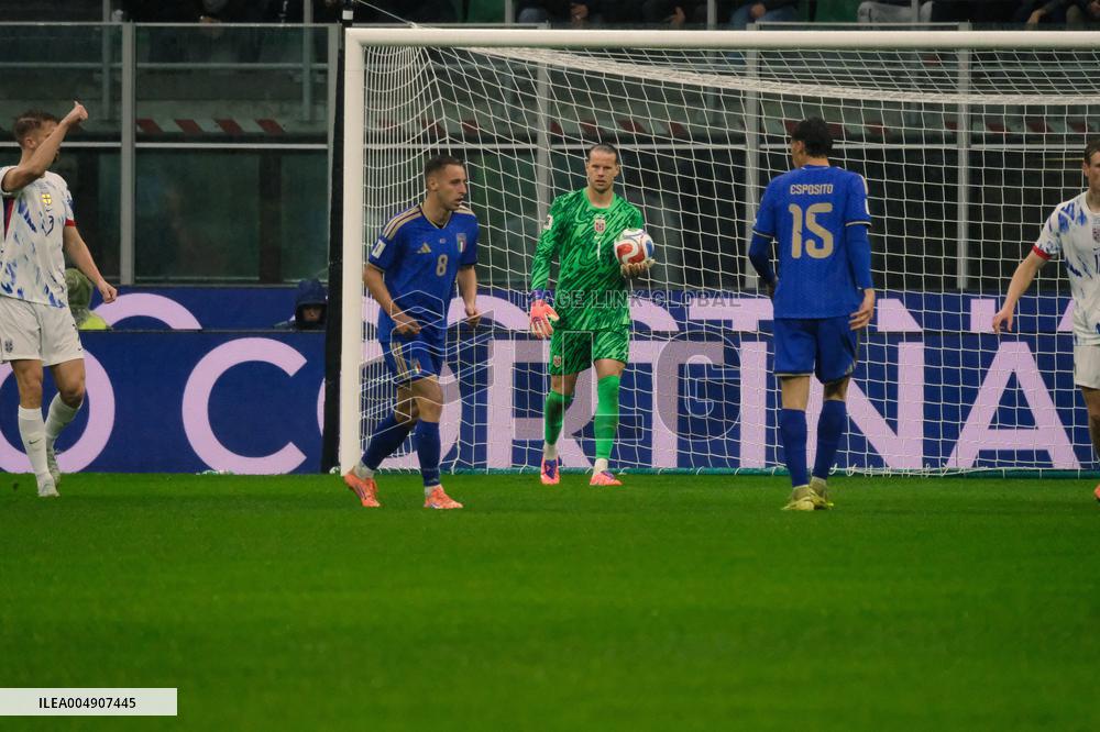 CALCIO - FIFA Mondiali - Qualifiers - Italy vs Norway