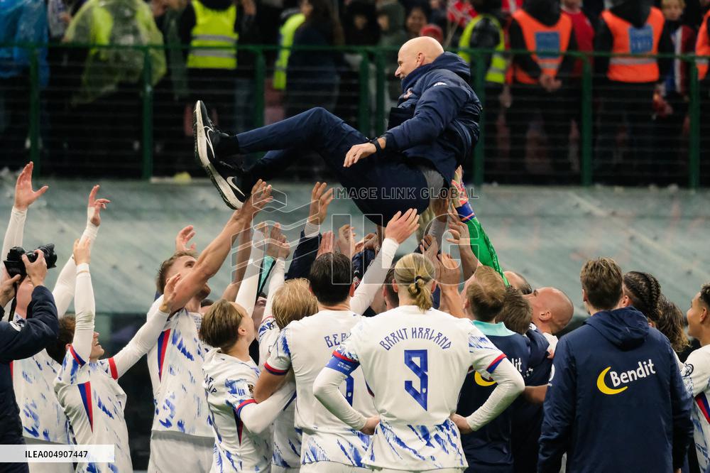 CALCIO - FIFA Mondiali - Qualifiers - Italy vs Norway