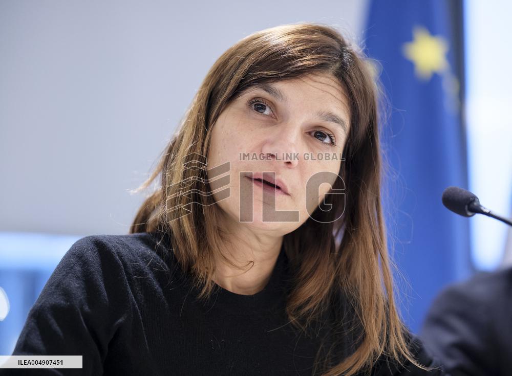 Alice Rufo Visits Brussels Belgium