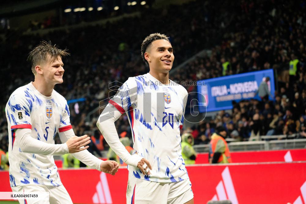 CALCIO - FIFA Mondiali - Qualifiers - Italy vs Norway