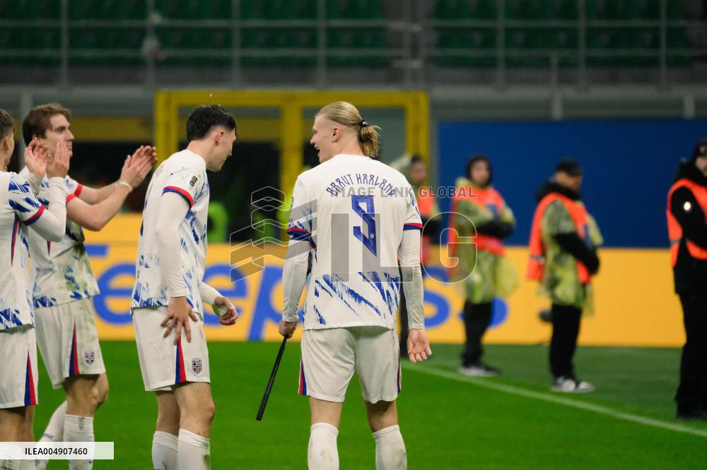 CALCIO - FIFA Mondiali - Qualifiers - Italy vs Norway