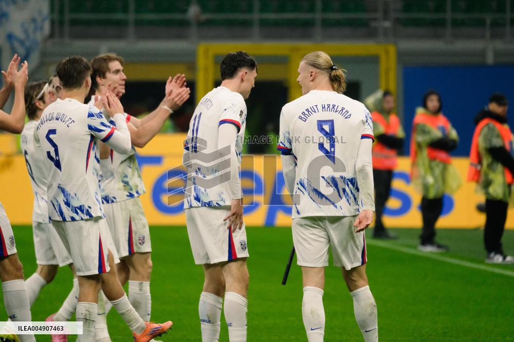 CALCIO - FIFA Mondiali - Qualifiers - Italy vs Norway