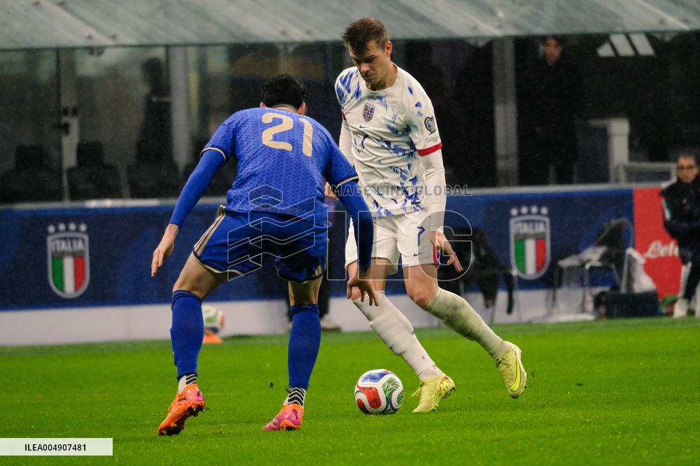 CALCIO - FIFA Mondiali - Qualifiers - Italy vs Norway