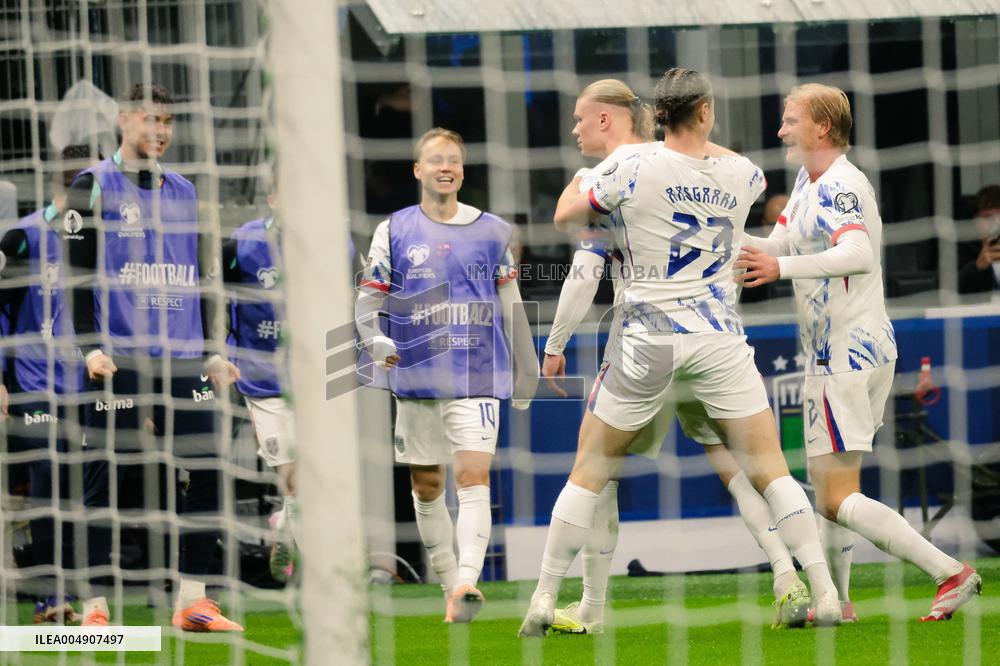 CALCIO - FIFA Mondiali - Qualifiers - Italy vs Norway