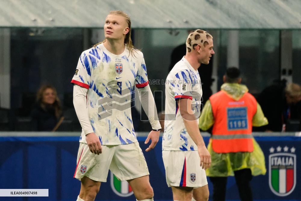 CALCIO - FIFA Mondiali - Qualifiers - Italy vs Norway