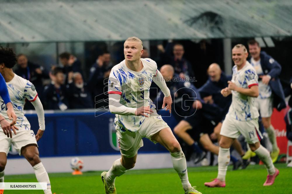 CALCIO - FIFA Mondiali - Qualifiers - Italy vs Norway