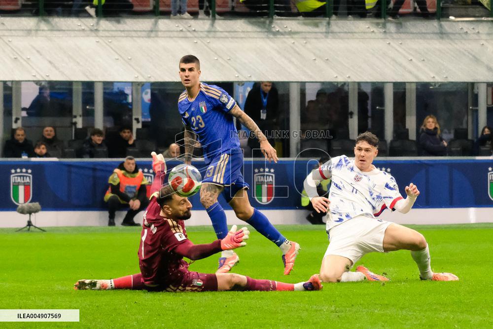 CALCIO - FIFA Mondiali - Qualifiers - Italy vs Norway