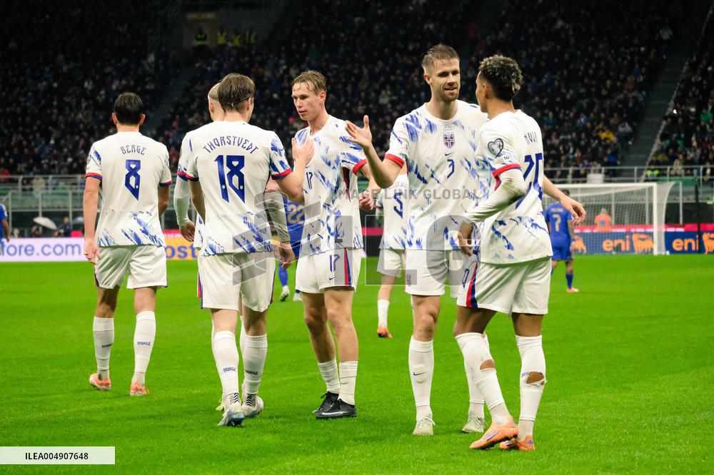 CALCIO - FIFA Mondiali - Qualifiers - Italy vs Norway