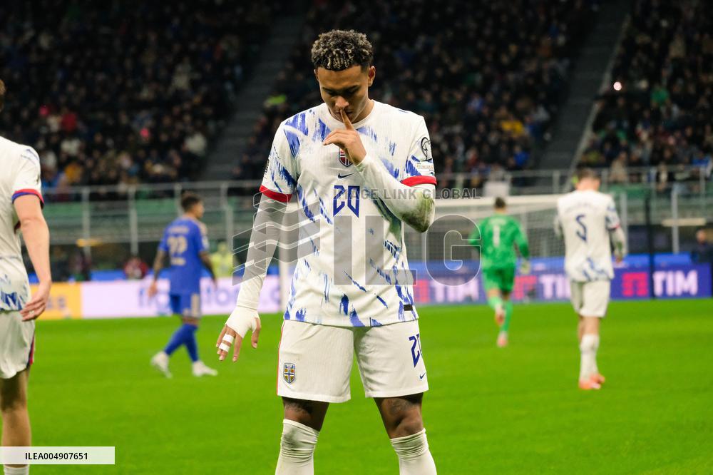 CALCIO - FIFA Mondiali - Qualifiers - Italy vs Norway