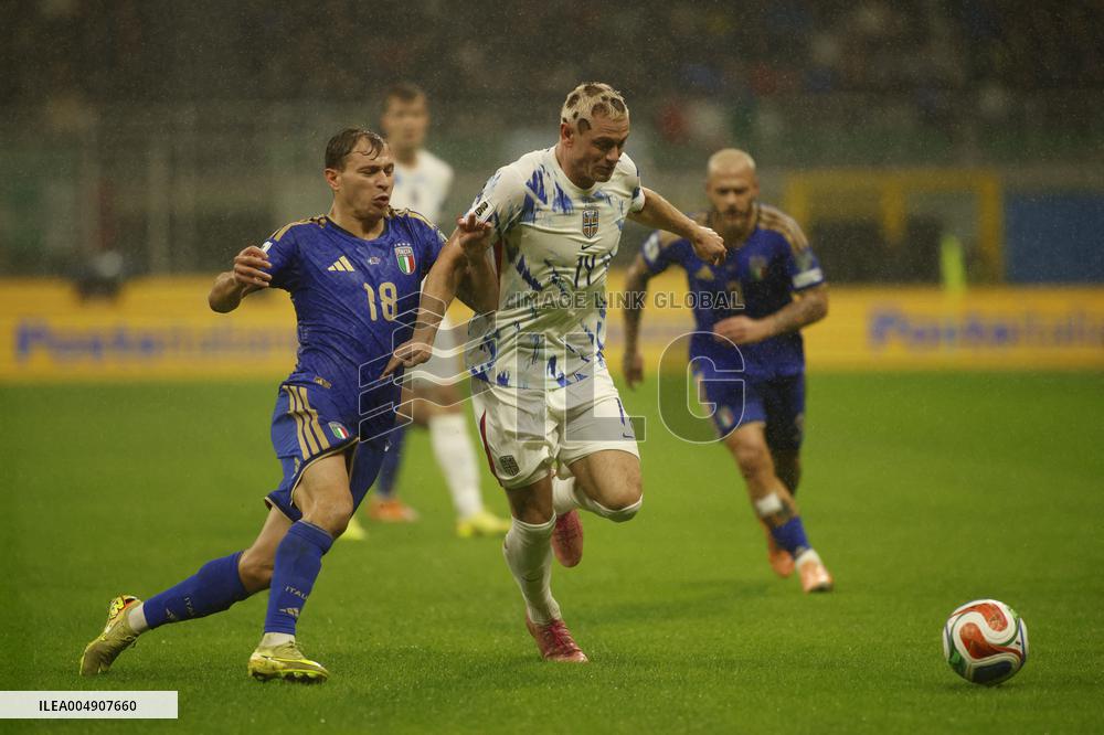 CALCIO - FIFA Mondiali - Qualifiers - Italy vs Norway