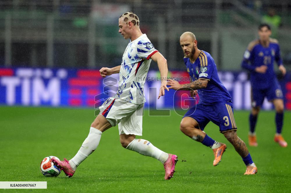 CALCIO - FIFA Mondiali - Qualifiers - Italy vs Norway