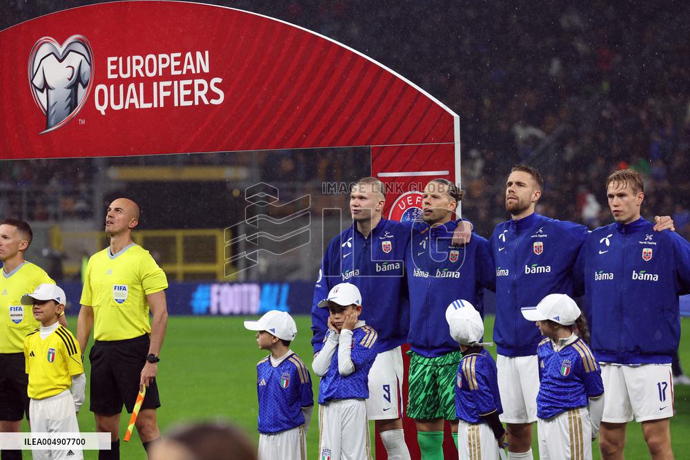 CALCIO - FIFA Mondiali - Qualifiers - Italy vs Norway