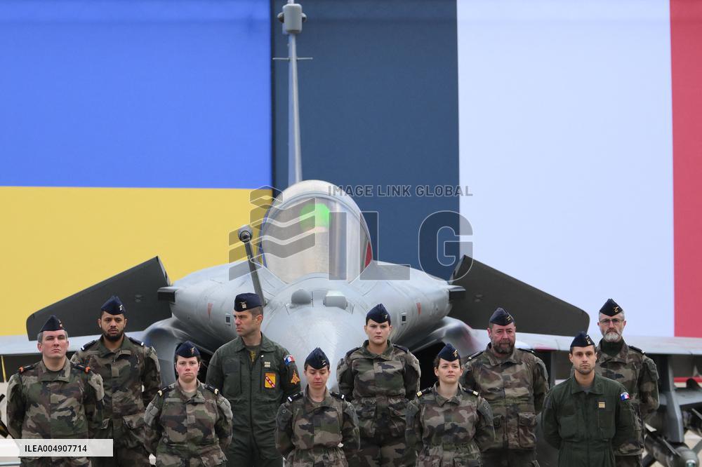 Volodymyr Zelensky Arrival Visit - Villacoublay