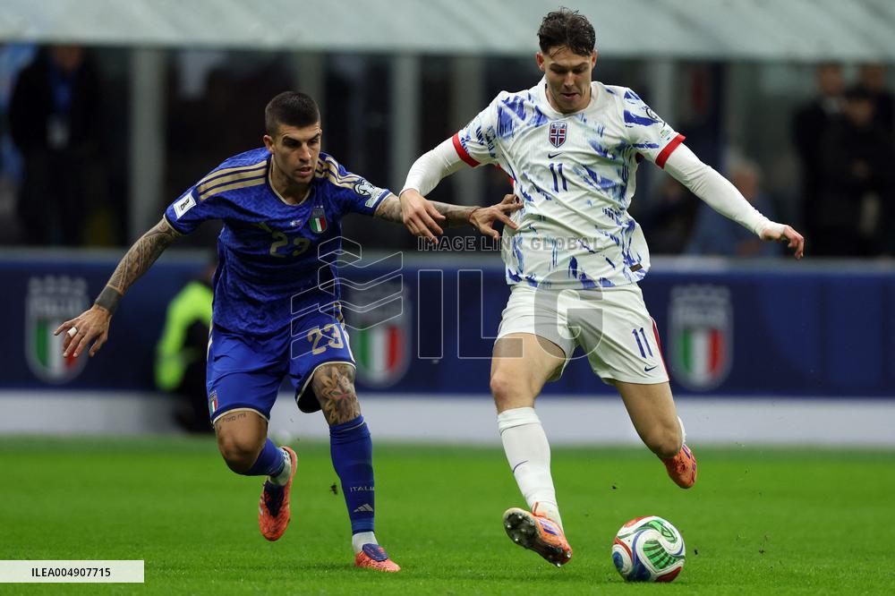 CALCIO - FIFA Mondiali - Qualifiers - Italy vs Norway