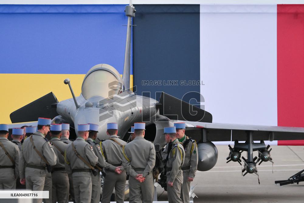 Volodymyr Zelensky Arrival Visit - Villacoublay