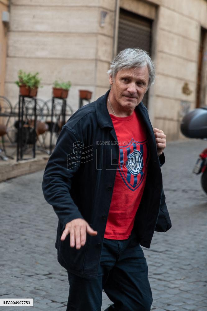 VIP's at the Osteria La Gensola - Rome