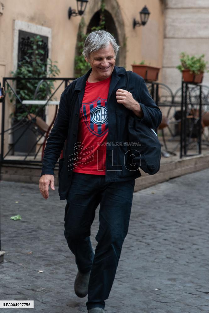 VIP's at the Osteria La Gensola - Rome