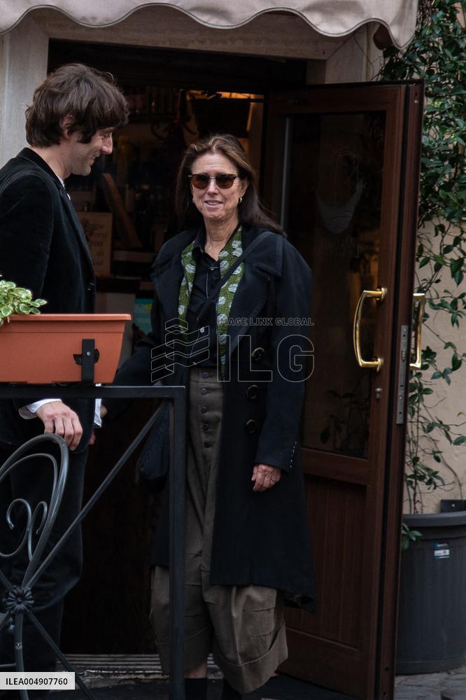 VIP's at the Osteria La Gensola - Rome