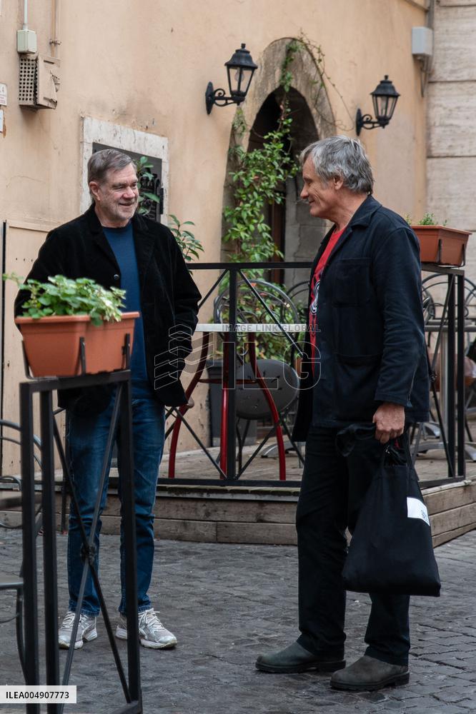 VIP's at the Osteria La Gensola - Rome