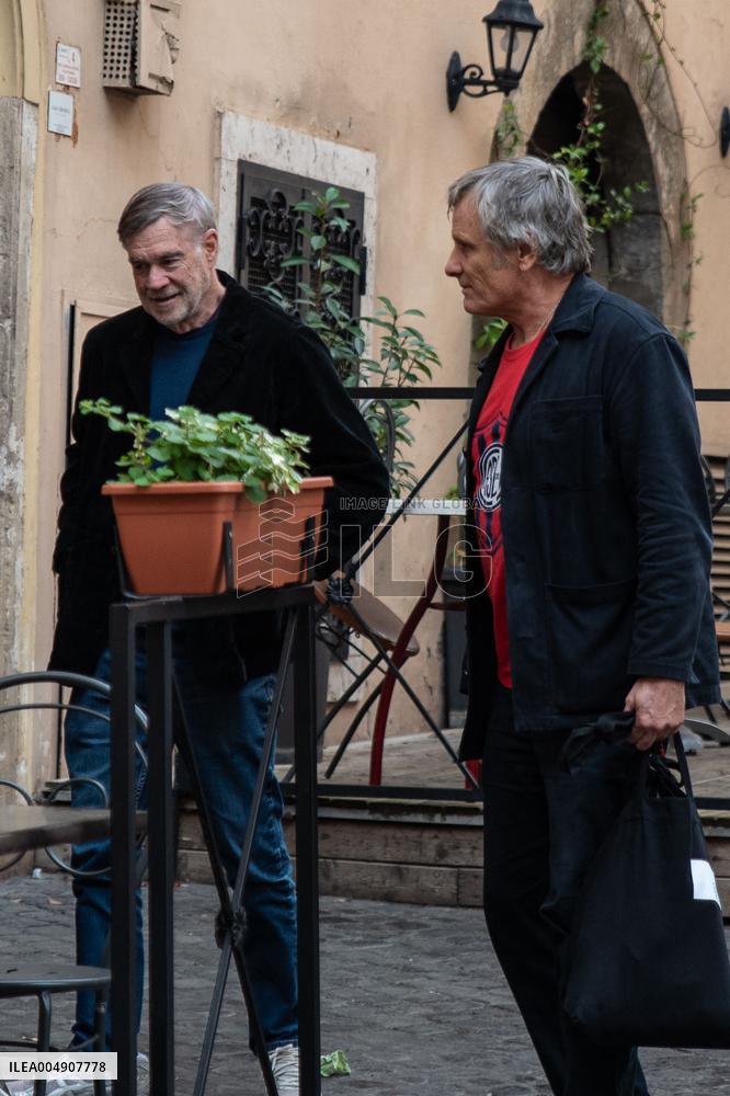 VIP's at the Osteria La Gensola - Rome