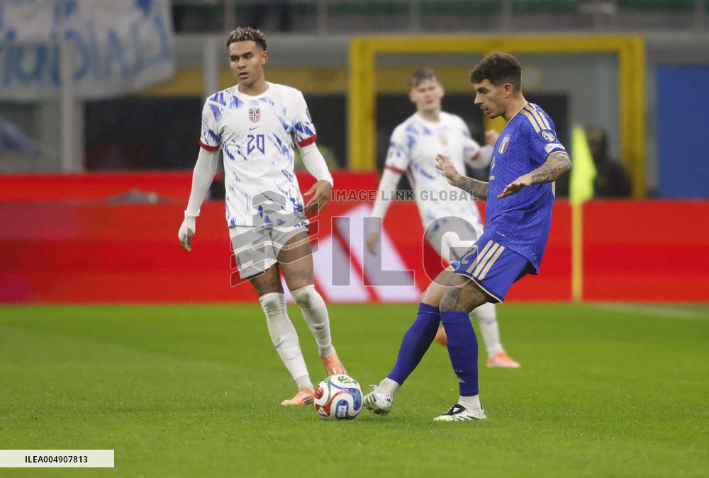 CALCIO - FIFA Mondiali - Qualifiers - Italy vs Norway