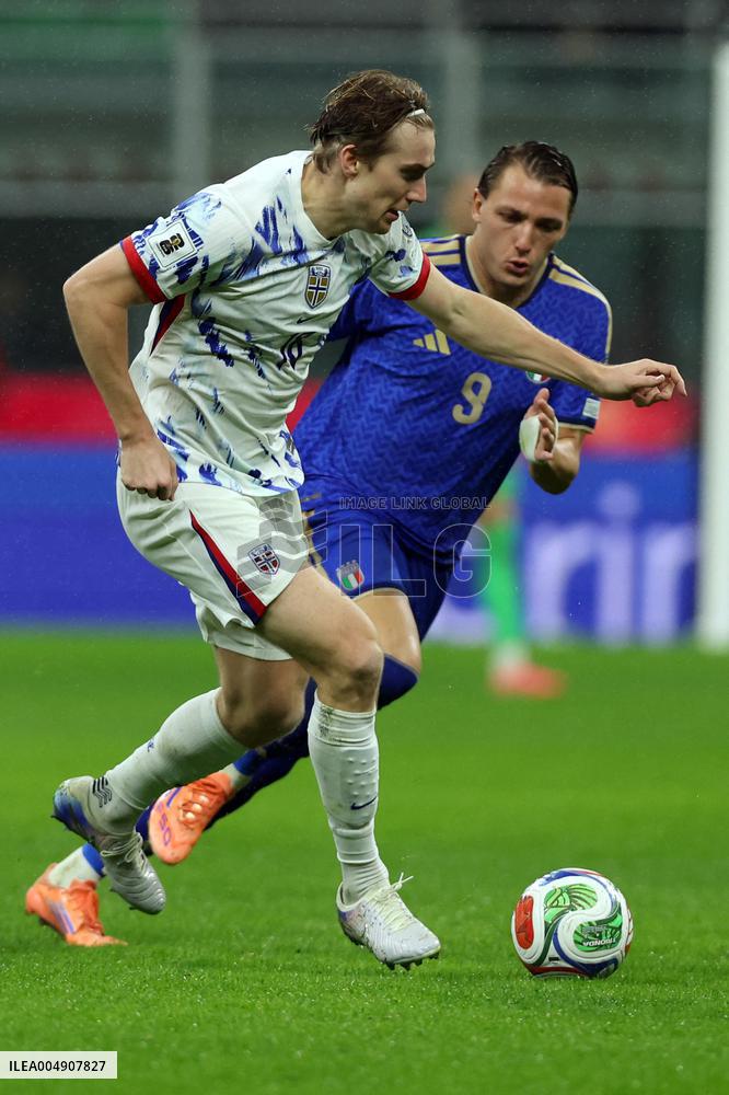 CALCIO - FIFA Mondiali - Qualifiers - Italy vs Norway