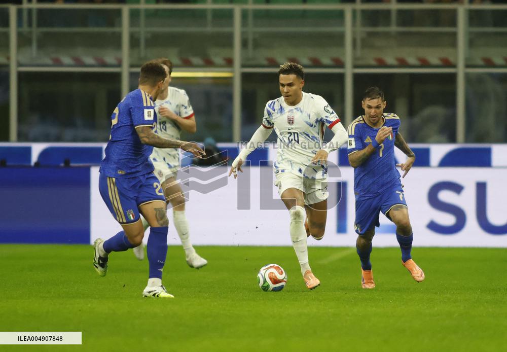 CALCIO - FIFA Mondiali - Qualifiers - Italy vs Norway