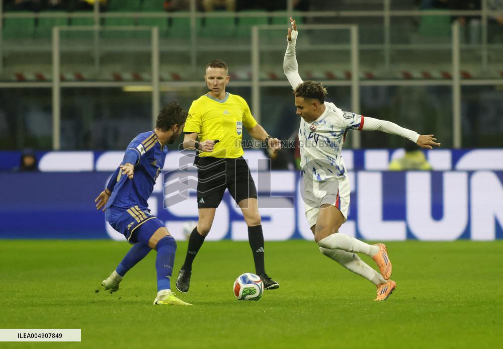 CALCIO - FIFA Mondiali - Qualifiers - Italy vs Norway