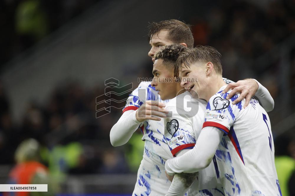 CALCIO - FIFA Mondiali - Qualifiers - Italy vs Norway