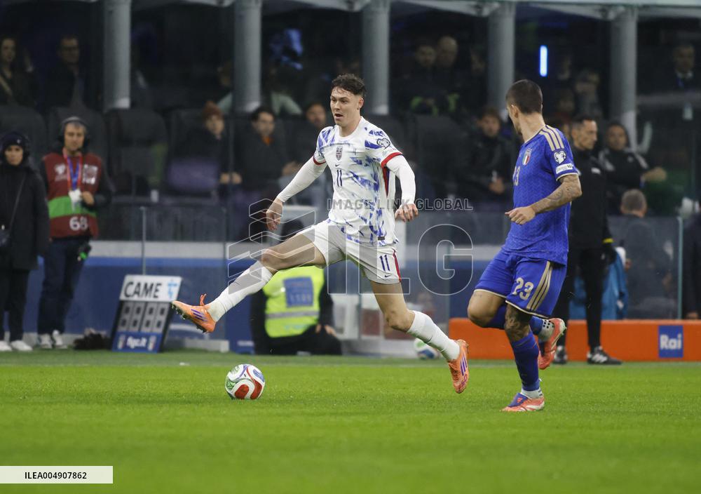 CALCIO - FIFA Mondiali - Qualifiers - Italy vs Norway