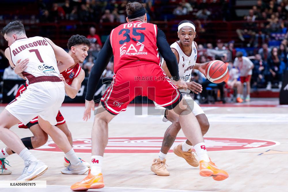 BASKET - Serie A - EA7 Emporio Armani Milano vs Trapani Shark