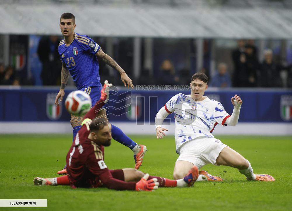 CALCIO - FIFA Mondiali - Qualifiers - Italy vs Norway