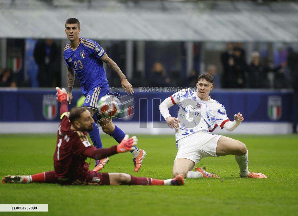 CALCIO - FIFA Mondiali - Qualifiers - Italy vs Norway