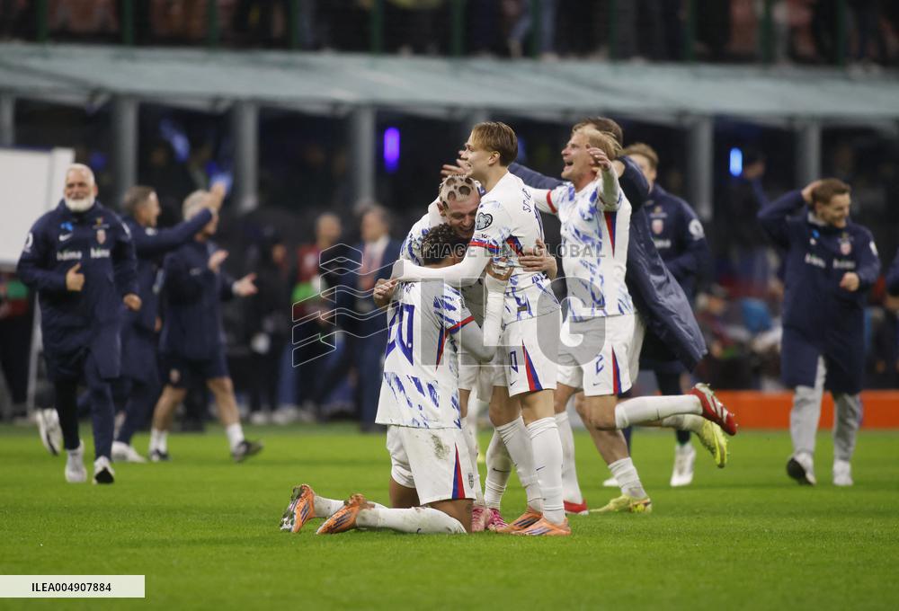 CALCIO - FIFA Mondiali - Qualifiers - Italy vs Norway