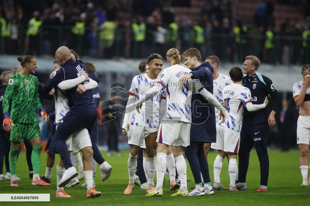 CALCIO - FIFA Mondiali - Qualifiers - Italy vs Norway