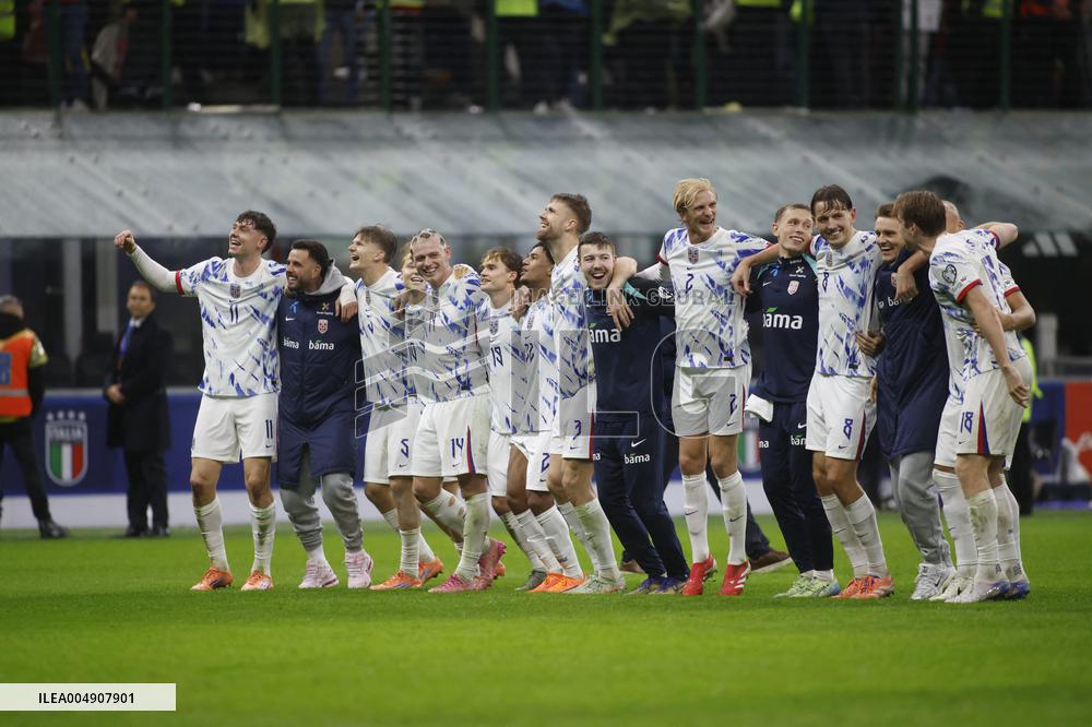 CALCIO - FIFA Mondiali - Qualifiers - Italy vs Norway