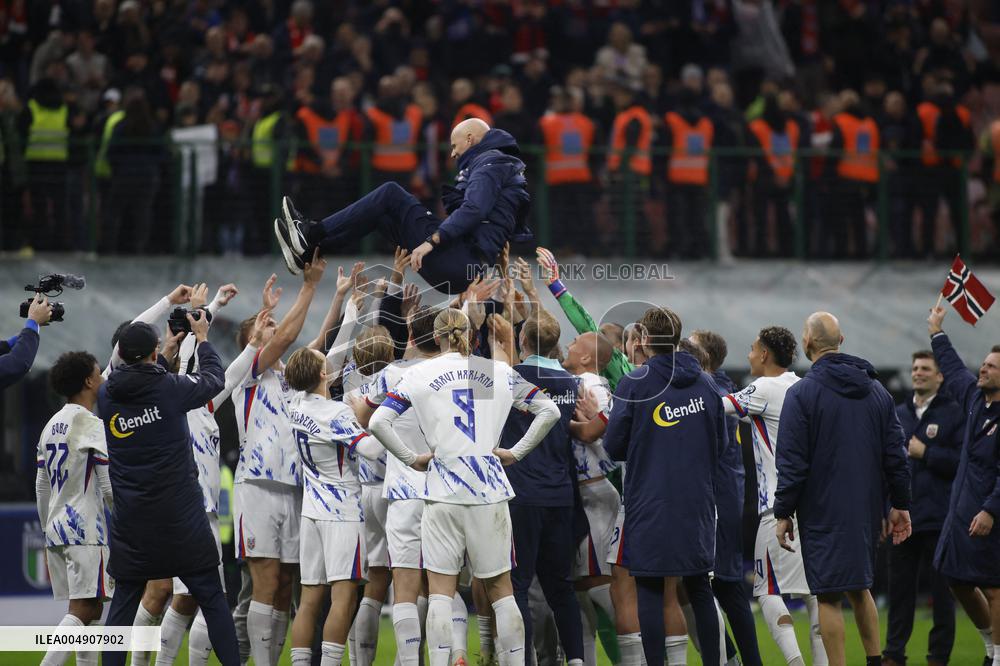 CALCIO - FIFA Mondiali - Qualifiers - Italy vs Norway