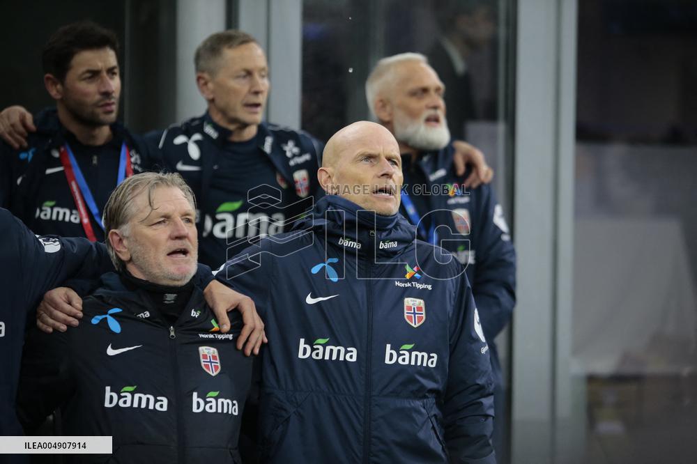 CALCIO - FIFA Mondiali - Qualifiers - Italy vs Norway