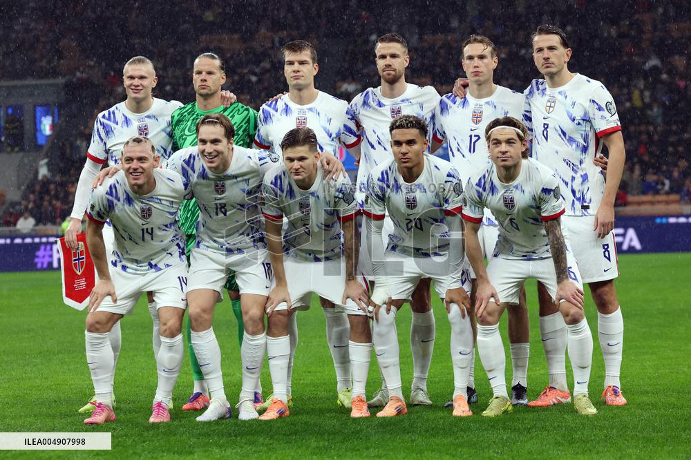 CALCIO - FIFA Mondiali - Qualifiers - Italy vs Norway