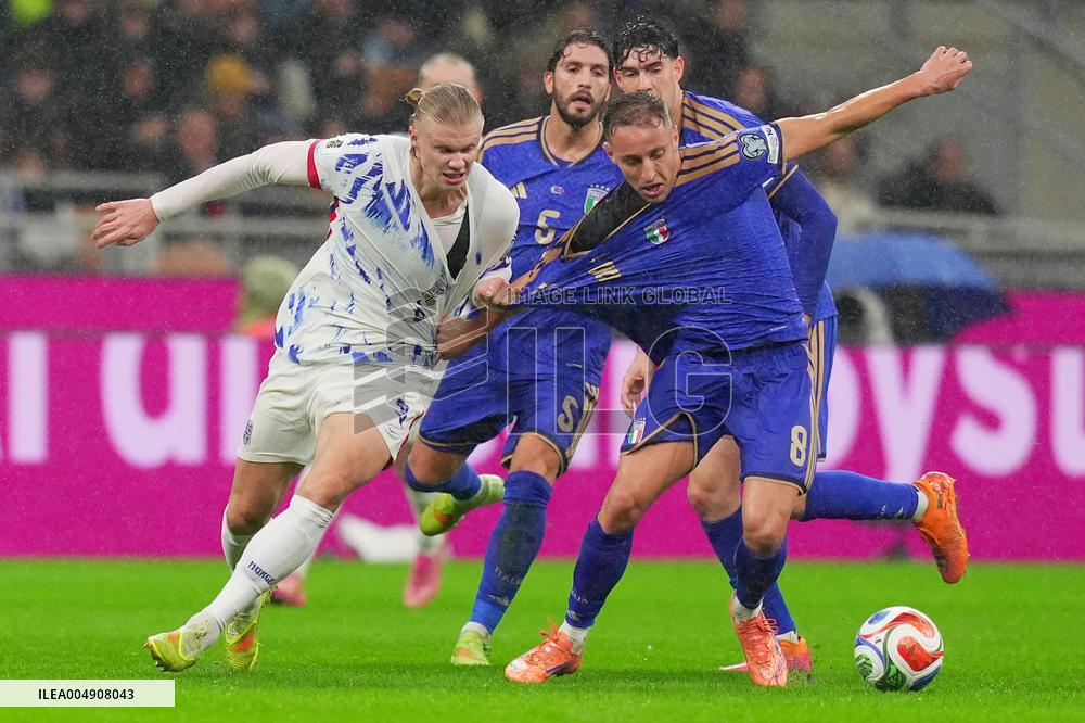 2026 Fifa World Cup Qualification - Italy vs Norway - Milan