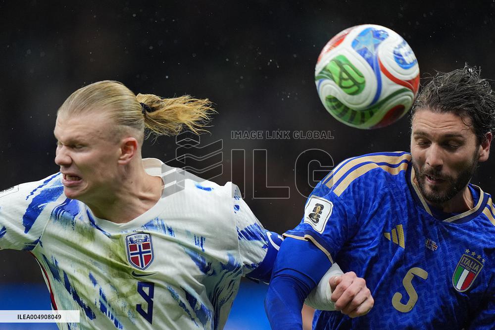 2026 Fifa World Cup Qualification - Italy vs Norway - Milan